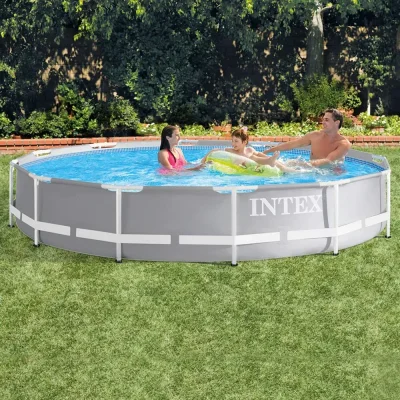 Intex 26710 Prism Frame Pool კარკასული აუზი კარტრიჯული ფილტრით